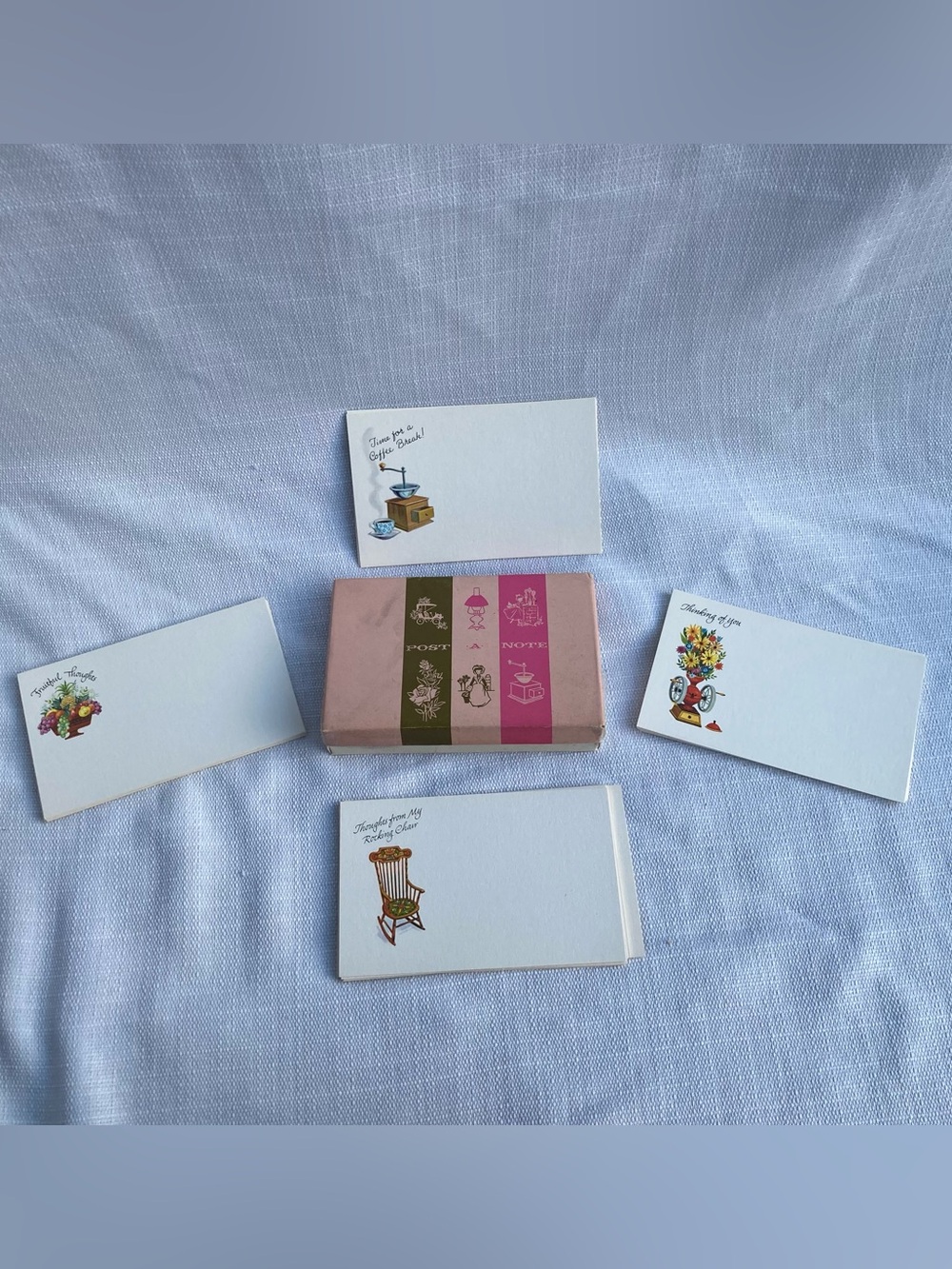 Vintage MCM Post-A-Note 33 Card Total (Incomplete) Set!